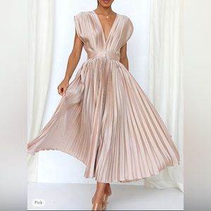 Satin Cocktail Dress